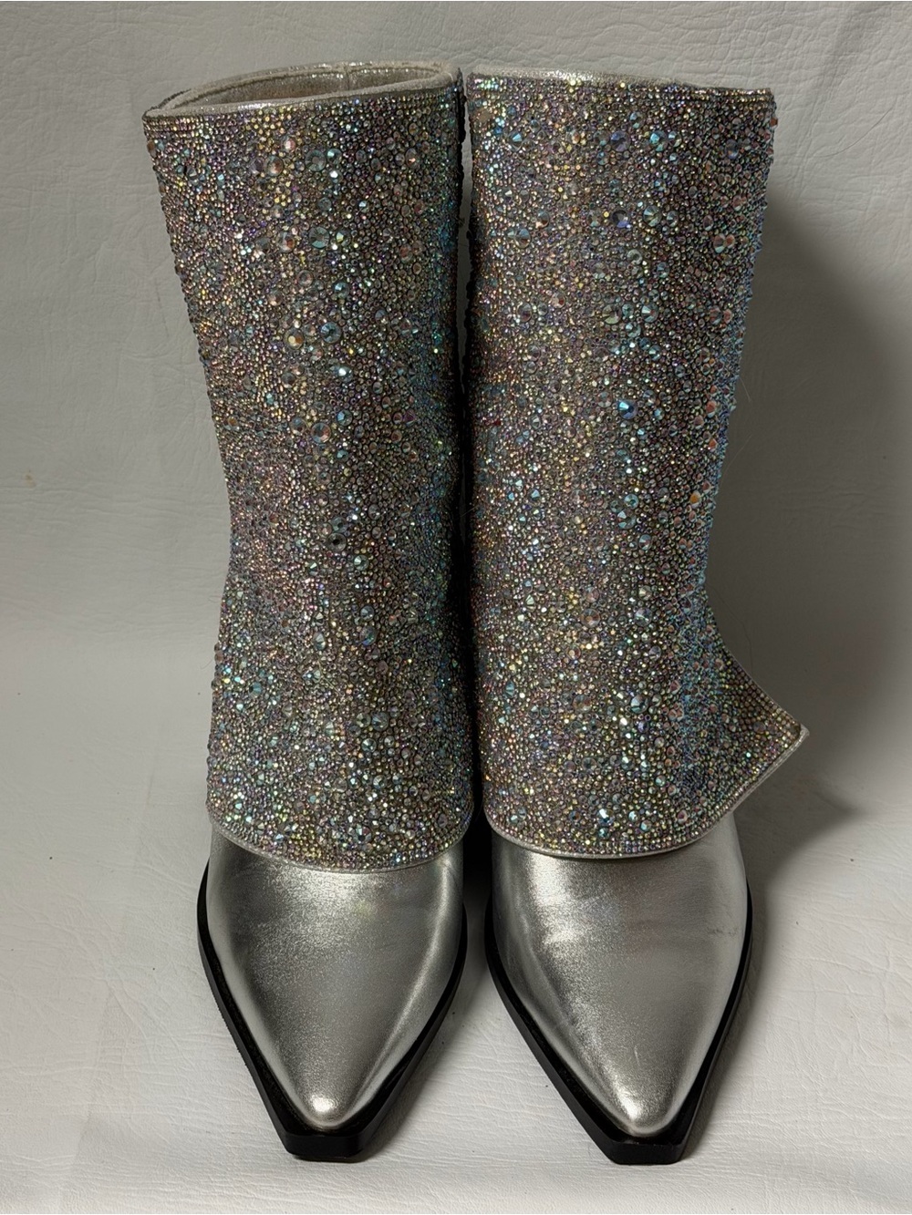 Azalea Wang Annabelle Silver Western
Boots Sz 9 - Picture 5 of 10